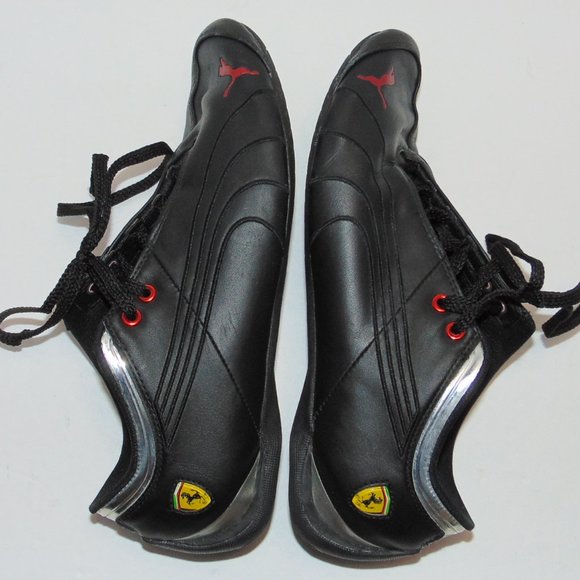 Puma Other - PUMA Ferrari Future Cat Black Sneakers size 11